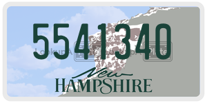 5541340  license plate in NH