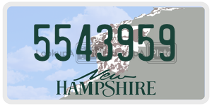 5543959  license plate in NH