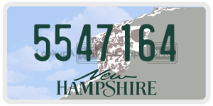 5547164  license plate in NH