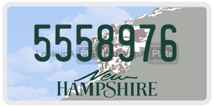 5558976  license plate in NH
