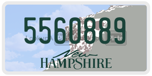 5560889  license plate in NH