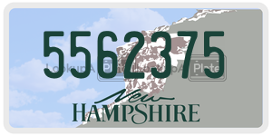 5562375  license plate in NH