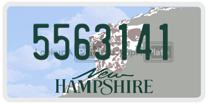 5563141  license plate in NH