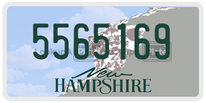 5565169  license plate in NH