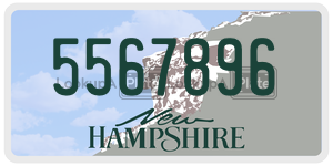 5567896  license plate in NH
