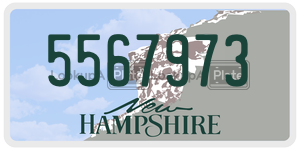 5567973  license plate in NH