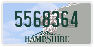 5568364  license plate in NH