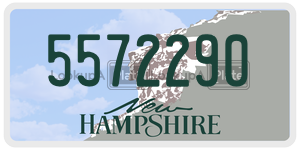 5572290  license plate in NH