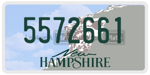 5572661  license plate in NH