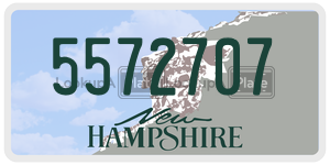 5572707  license plate in NH