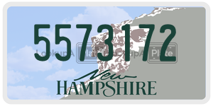 5573172  license plate in NH