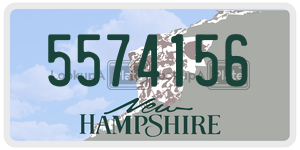 5574156  license plate in NH