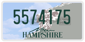 5574175  license plate in NH