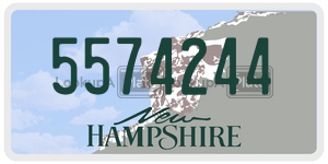 5574244  license plate in NH