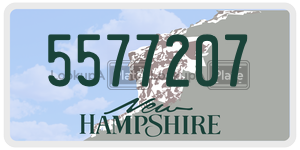 5577207  license plate in NH