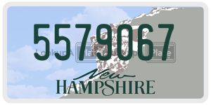5579067  license plate in NH