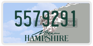 5579291  license plate in NH