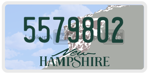 5579802  license plate in NH