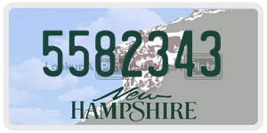 5582343  license plate in NH