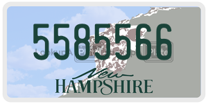 5585566  license plate in NH