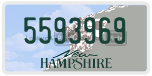 5593969  license plate in NH