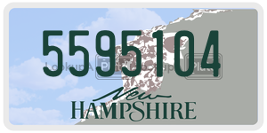 5595104 license plate in New Hampshire