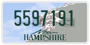 5597191  license plate in NH