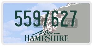 5597627  license plate in NH