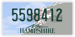 5598412  license plate in NH