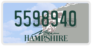 5598940  license plate in NH