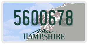 5600678  license plate in NH