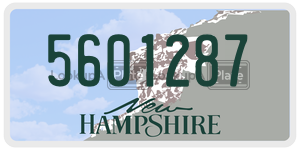 5601287  license plate in NH