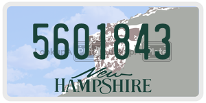 5601843  license plate in NH