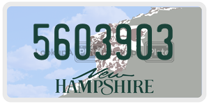 5603903  license plate in NH