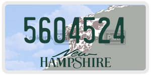5604524  license plate in NH