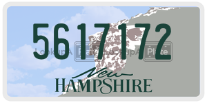 5617172  license plate in NH