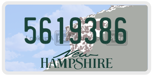 5619386  license plate in NH