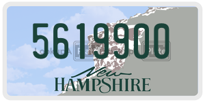 5619900  license plate in NH