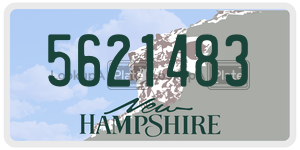 5621483  license plate in NH