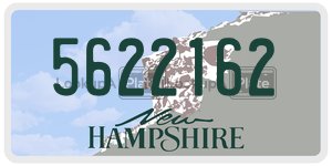 5622162  license plate in NH