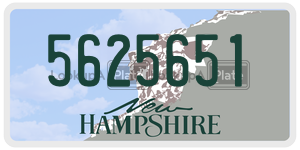 5625651  license plate in NH