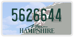 5626644  license plate in NH
