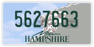 5627663  license plate in NH