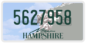5627958  license plate in NH