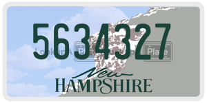 5634327  license plate in NH