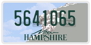 5641065  license plate in NH