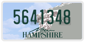 5641348  license plate in NH