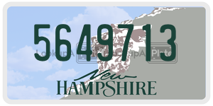 5649713  license plate in NH