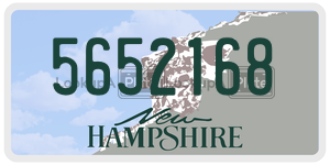 5652168  license plate in NH