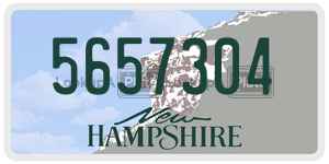 5657304  license plate in NH